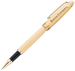 Genuine Wood Collection Roller Ball Pen (Natural)