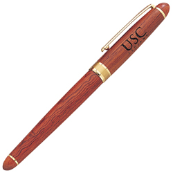 Genuine Wood Rollerball - Rosewood