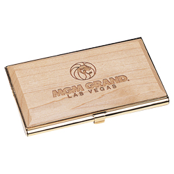 Wood Business Card Holder