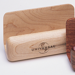 Wood Business Card Holder (Natural)