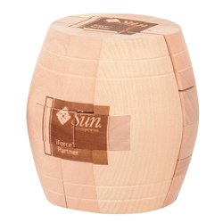 Wood Puzzle Barrel 647N