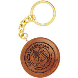 Round Rosewood Keychain Discontinued