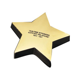 Gold Star Paperweight DISCONTINUED