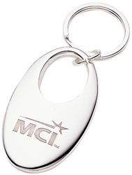 Oval Keychain