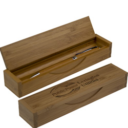 Custom Bamboo Pen Box