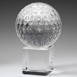 Optical Golf Ball on Cube (Small)