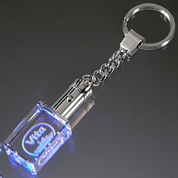 OPTICAL RECTANGLE LED KEYCHAIN