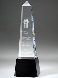 Optical Obelisk Award (Large)