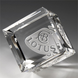 Cube Award & Paperweight (Extra Large) DISCONTINUED)