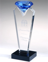 Optical Blue Rising Diamond Award (Medium)