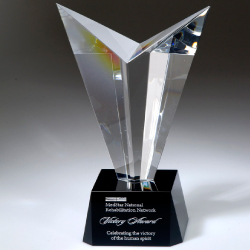Victory Crystal Award (Small)
