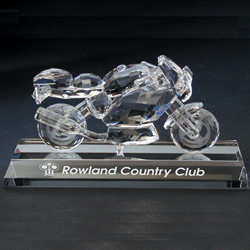 Custom Crystal Sports Motorcyle