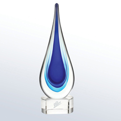 Blue Tear Drop (Small)