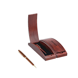 Wooden Pen and Box Set in Rosewood GF-X602RP
