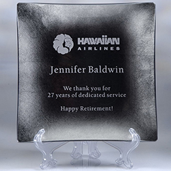 Jade Silver Leaf Plate (Small)