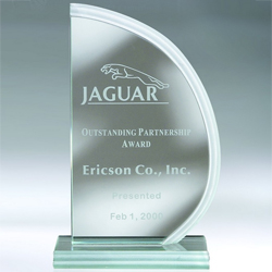 Jade Waterfall Edge Sail Award (Small)