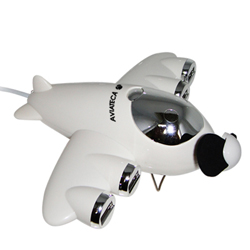 Airplane USB Hub, 4-Port  2.0 w/ Fan