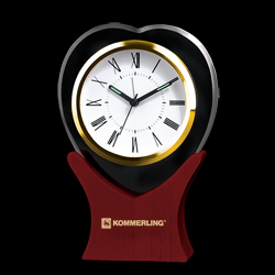 My Ticking Heart Glass Clock