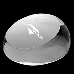 Bubble Crystal Paperweight
