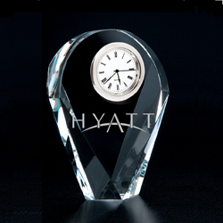 Designer Crystal Arch Clock