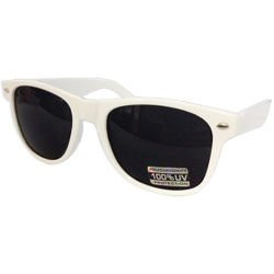 White Parker Sunglasses (Limited Qty)