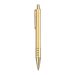 Crater Satin Gold Ballpoint - Satin Gold