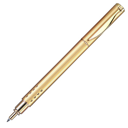Crater Satin Gold Rollerball - Satin Gold