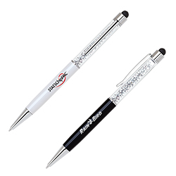 Jewel Design Ballpoint and Stylus