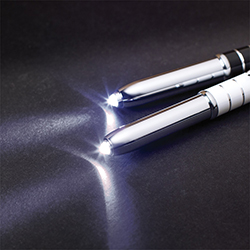 3 IN ONE Ballpoint with LED Flashlight And Stylus