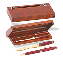 Good Value Rosewood Pen and Letter Opener Set