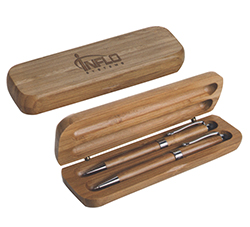 Bamboo Stylus Pen and Pencil Box Set (Discontinued)