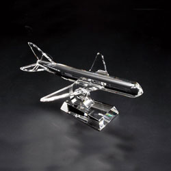 Cargo Plane Crystal Award (Large) DISCONTINUED)