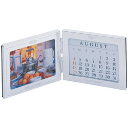 Folding Picture Frame w/ Calendar