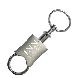 Matte Nickel Valet Key Tag