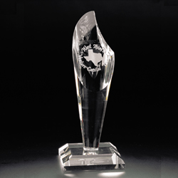 Torch Crystal Award (Medium)