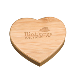 Bamboo Heart Paperweight DISCONTINUED