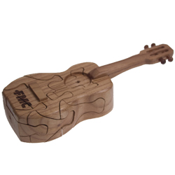 Custom Wood Puzzle - Guitar