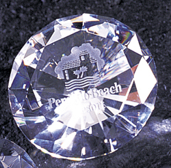 Illustrious Diamond Paperweight