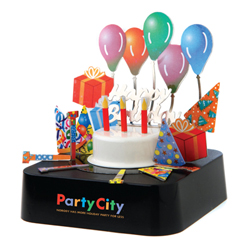 Birthday Party Magnetic Sculpture