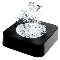Magnetic Sculpture Block, World Currency