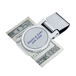 Metal Money Clip, Round