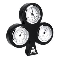 Wooden Clock, Club Shape