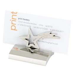 Shooting Star Business Card Holder