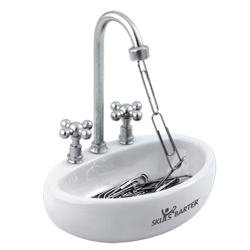 Magnetic Sink Paperclip Holder