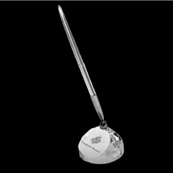 Crystal Pen Stand w/ Pen