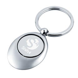 Flat Design Swivel Key Chain