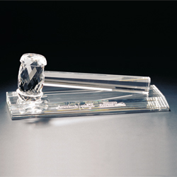 Crystal Gavel with Base