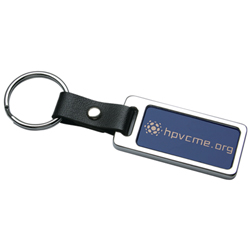 Executive Leather Strap Key Tag