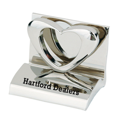 Heart-Shaped Business Card Holder