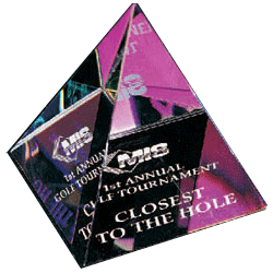 Pyramid with Rainbow Coating (X-Large)